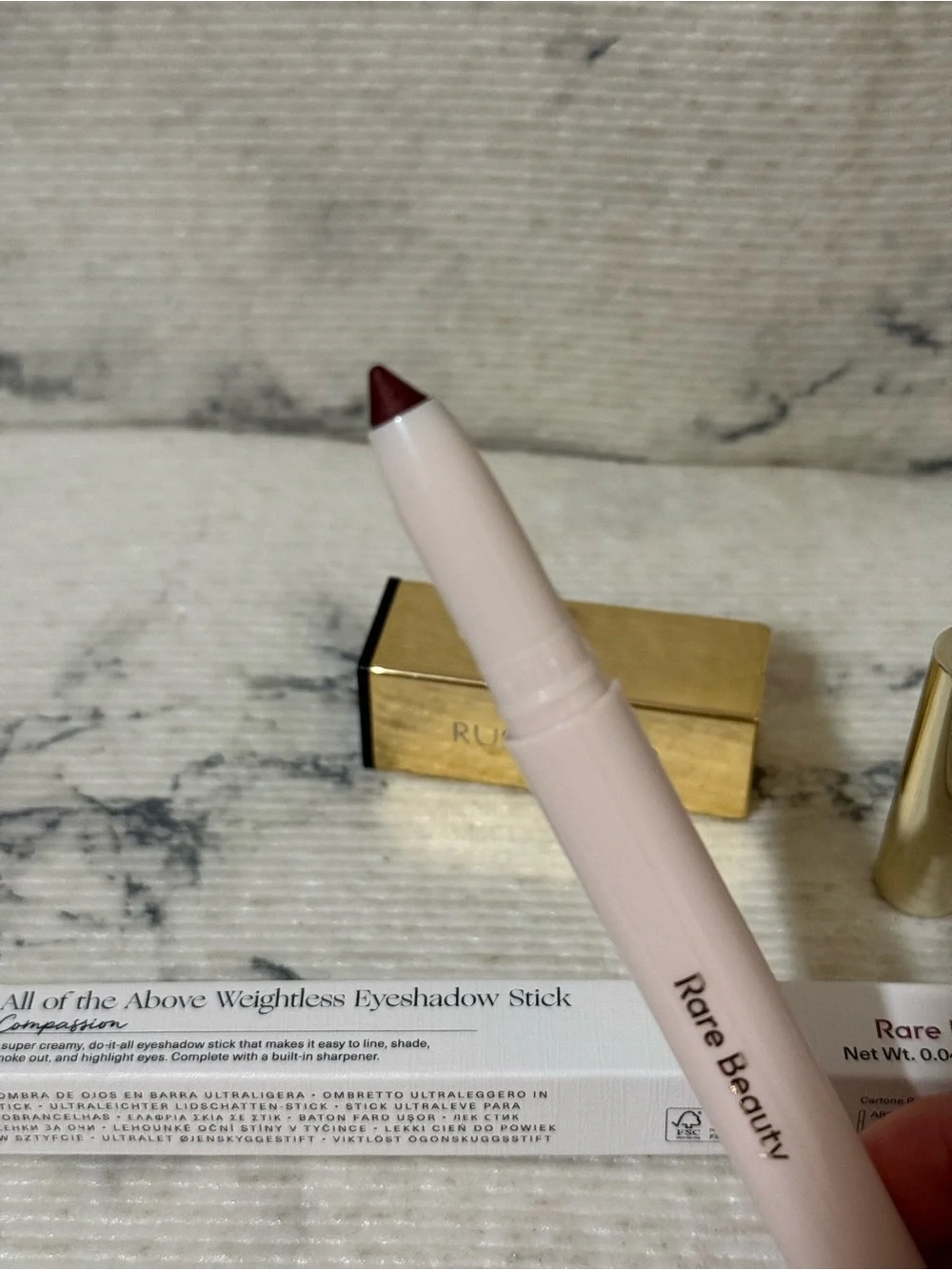 Rare Beauty All of the Above Weightless Eyeshadow Stick: Compassion (Burgundy)
